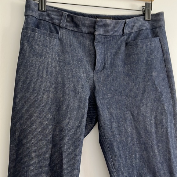 Banana Republic Blue Skinny Leg Dress Pants – Denim Look & Stretchy Fit - Picture 4 of 6